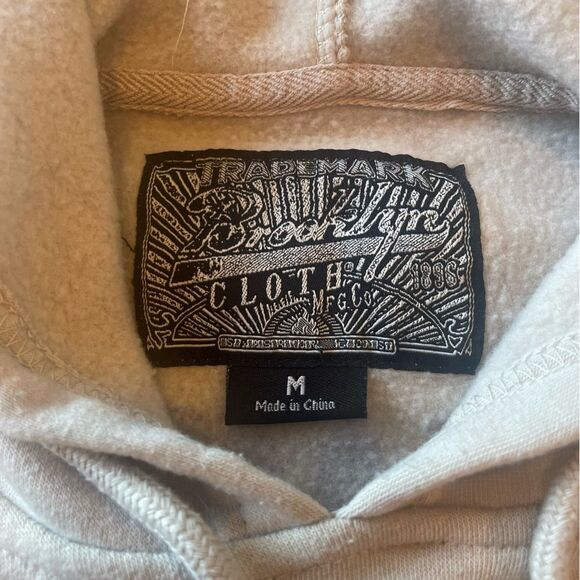 Brooklyn Cloth MFG Co One World Hoodie Men’s Size Medium - Picture 7 of 8